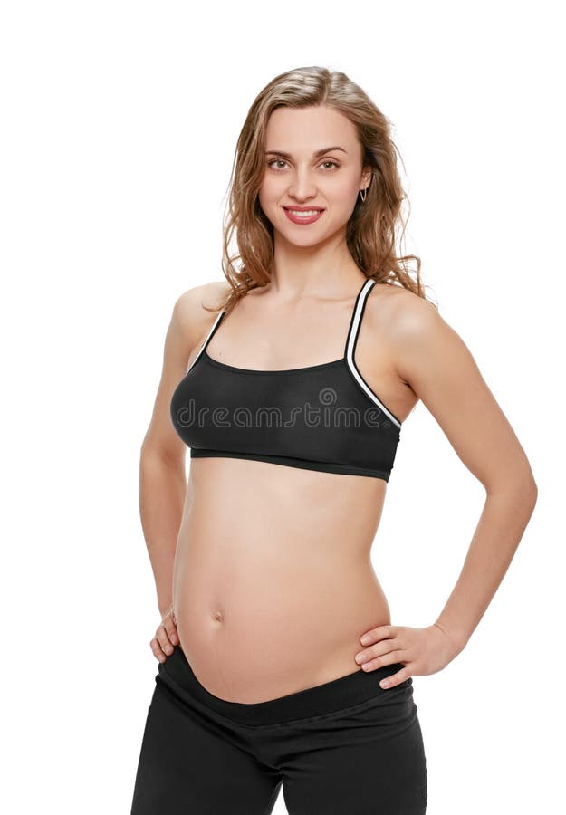 Healthy pregnant woman