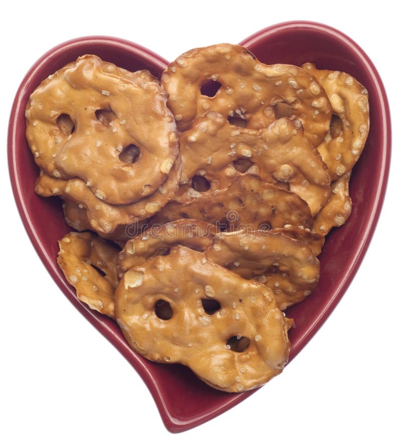 Healthy Pretzel Toasted Chip Snack Stock Image Image of studio