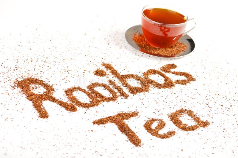 Healthy Red Bush Tea from South Africa Stock Photo Image of