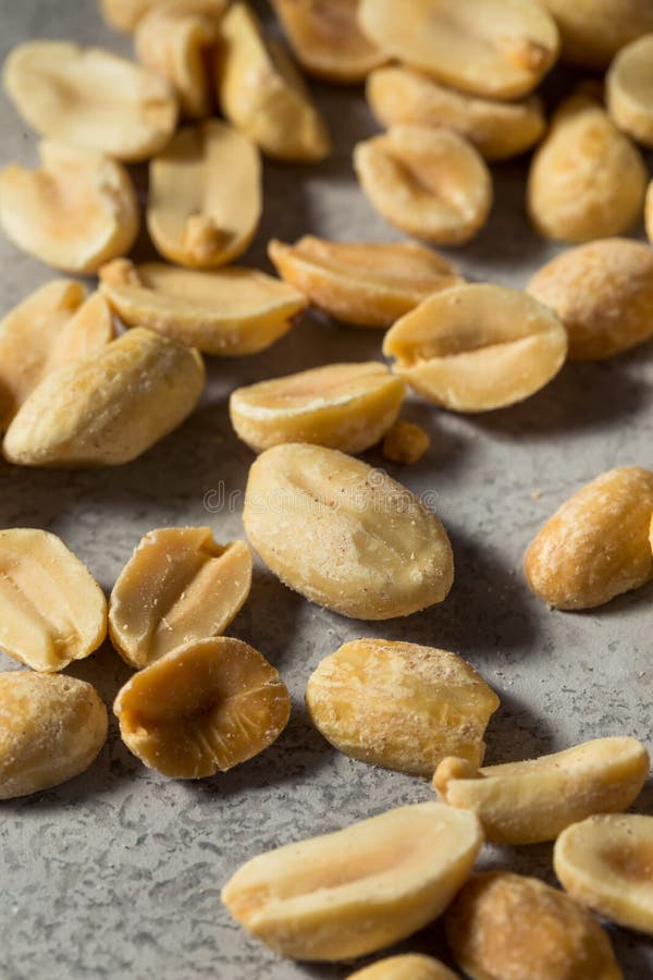 Healthy Roasted Salted Shelled Peanuts Stock Photo Image of shelled