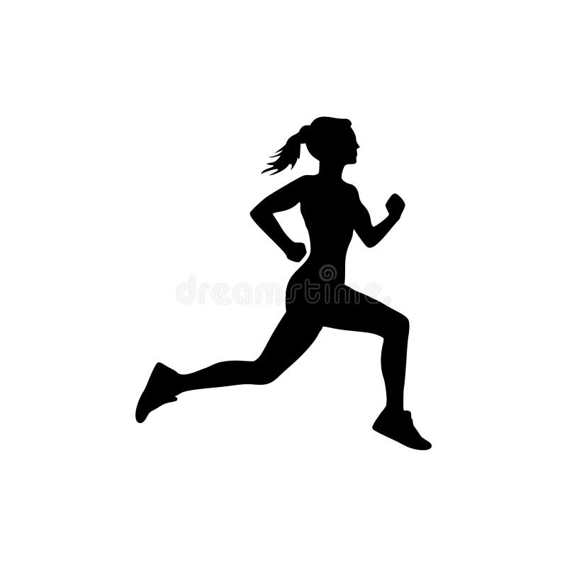 runner silhouette clip art free