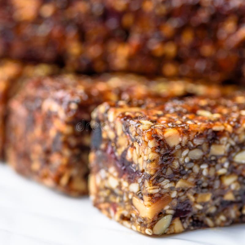 A seeded nut health bar stock photo. Image of clean 188610296