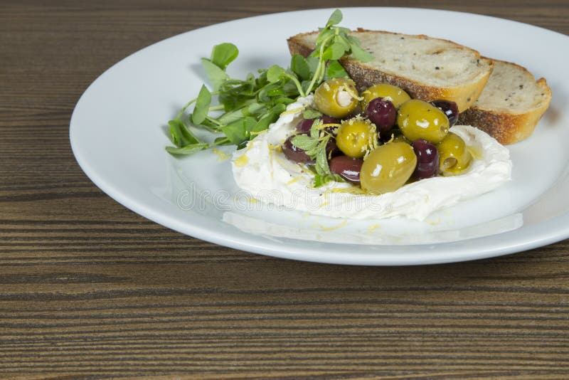 Healthy Snack before Dinner Stock Photo Image of cream, starter 74603102