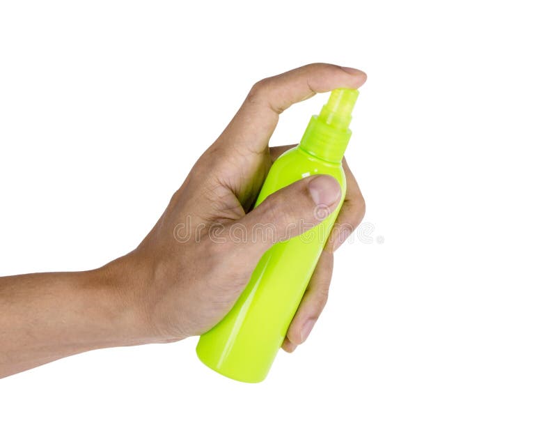 Healthy Spray Green Bottle Isolated Stock Image Image of medical, prevention 178209829