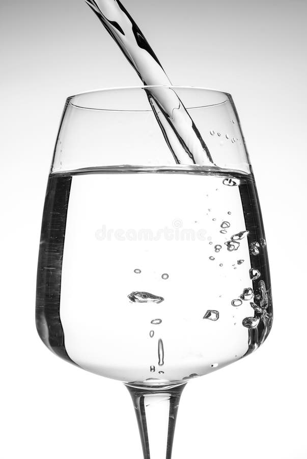 Pouring Fresh Water in a Glass Stock Image Image of close, cold 76003253