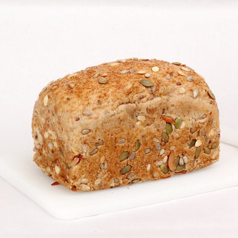 Healthy whole wheat bread stock photo. Image of seed 44029748