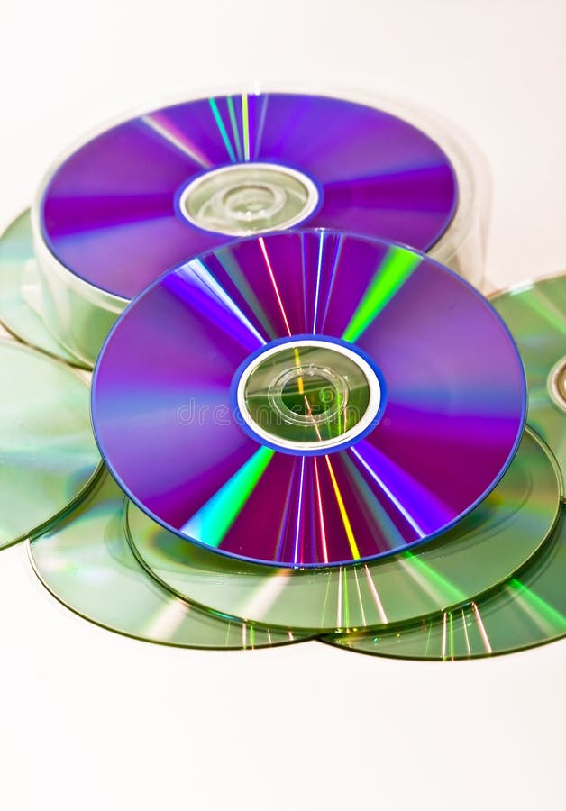 White CDROM stock photo. Image of rewritable, recording 30080878