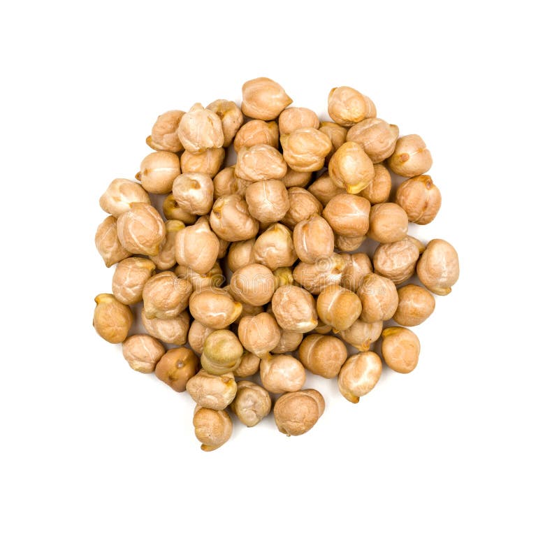 Heap of chickpeas stock image. Image of isolated, chickpea 31354527