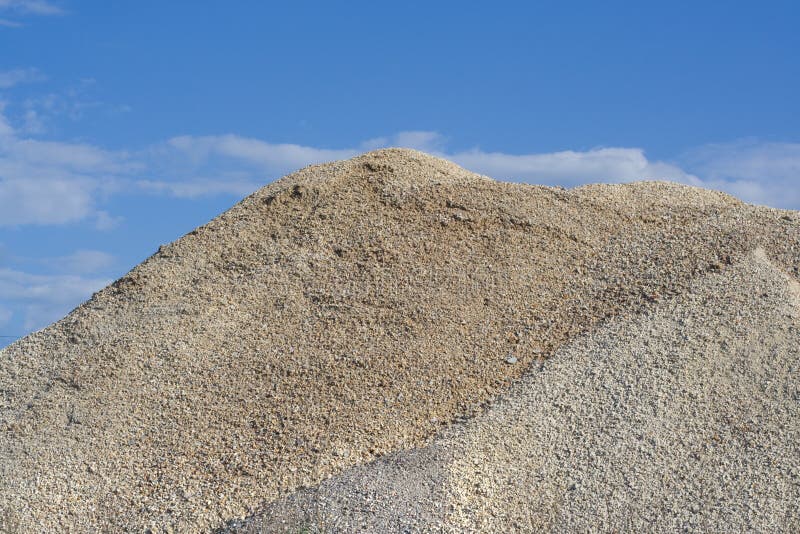 Heap of gravel