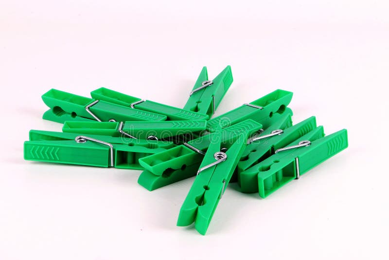 A Heap Of Green Clothespins Stock Image Image of hold, colorful 114299205