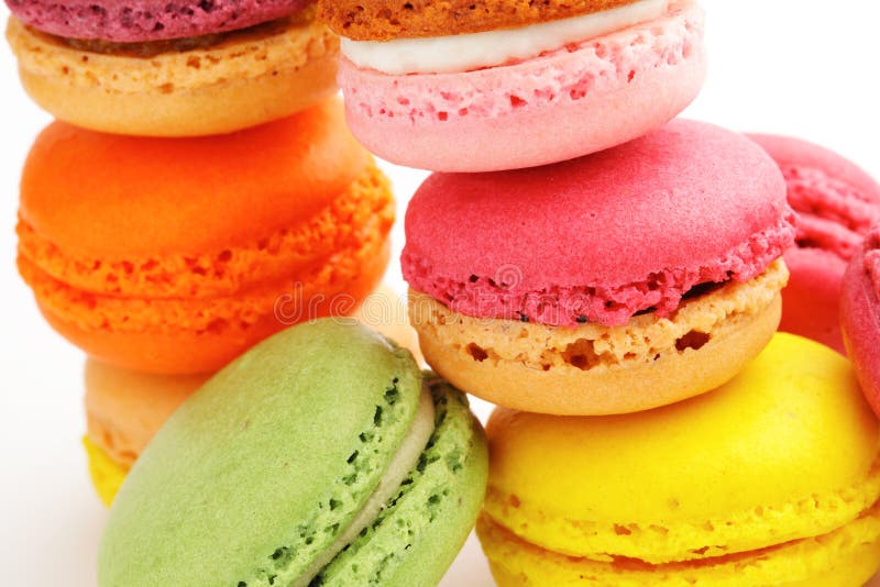 Macaroon stock image. Image of coffee, baked, biscuit - 23643827