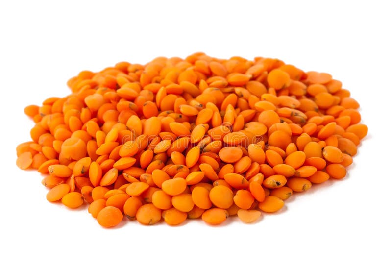 Heap of orange lentil stock photo. Image of heap, small 29120436