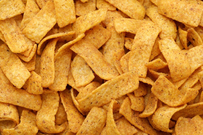 Rectangular Corn Chips for Frito Pie Stock Photo Image of nachos