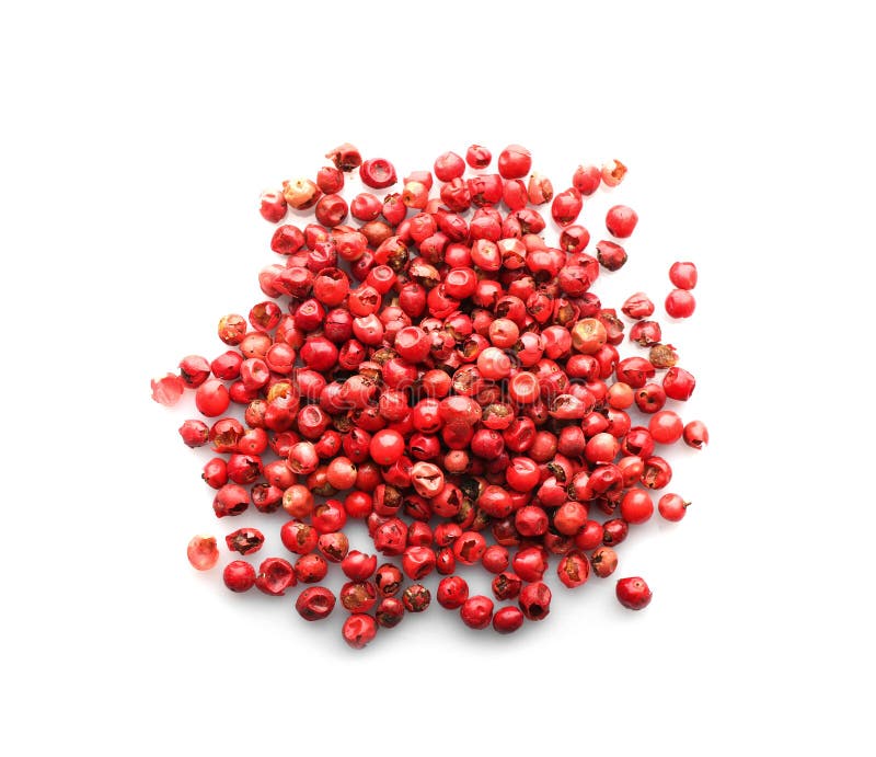 Heap of red peppercorns stock image. Image of seasoning 132032097