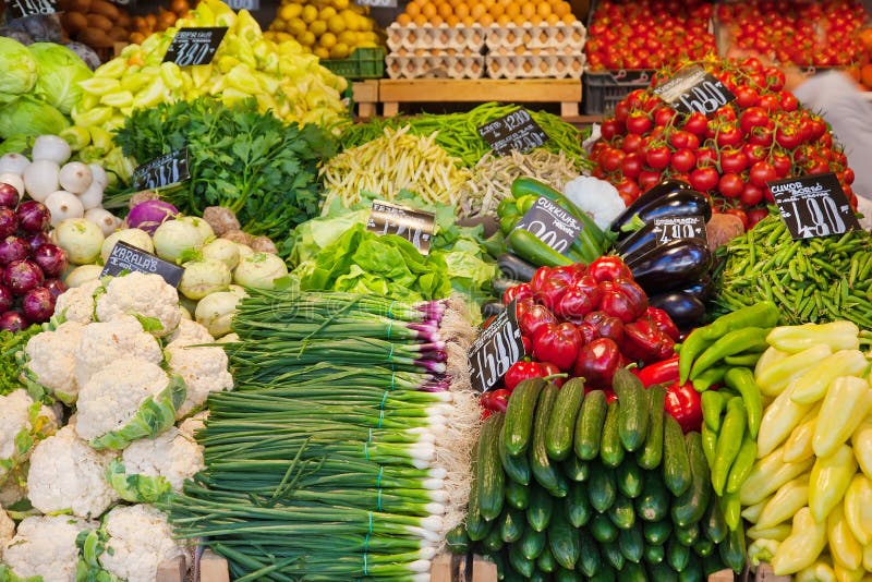 Vegetable market stock photo. Image of fruit, sell, supermarket 29999380