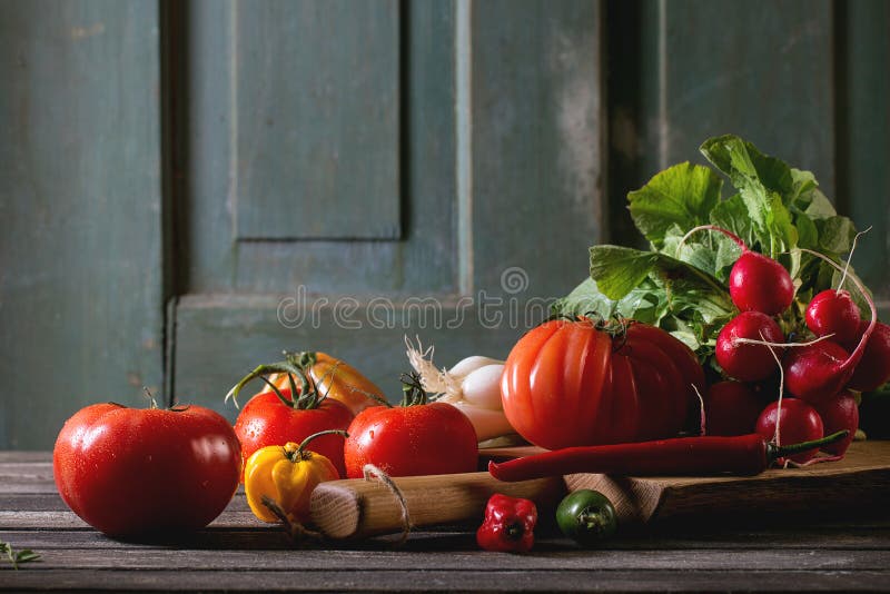 Heap of vegetables