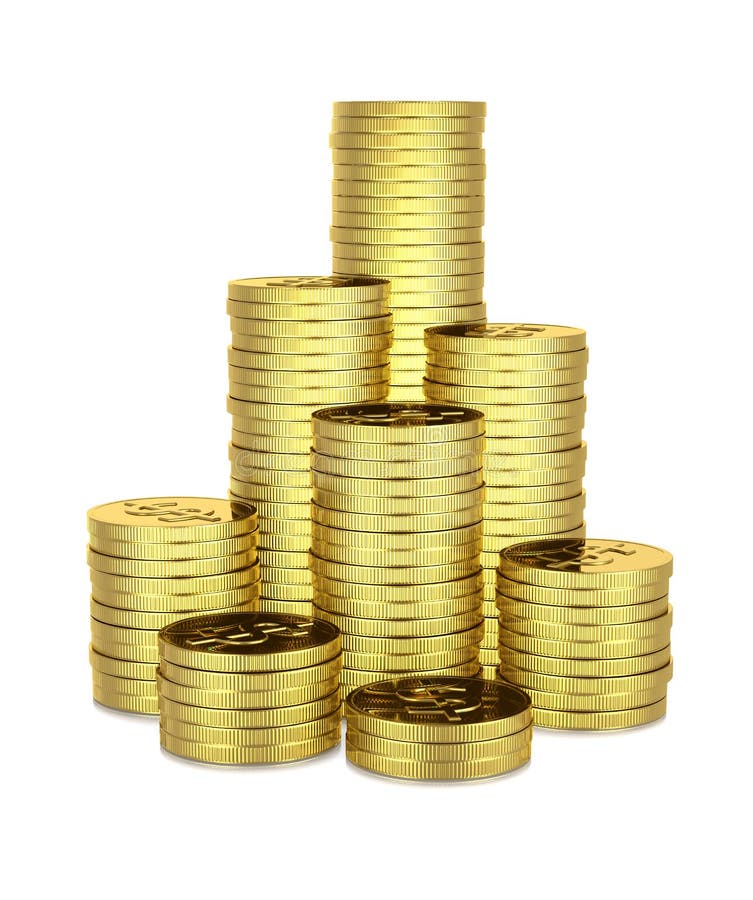 Coins Heaps Picture. Image: 2133284