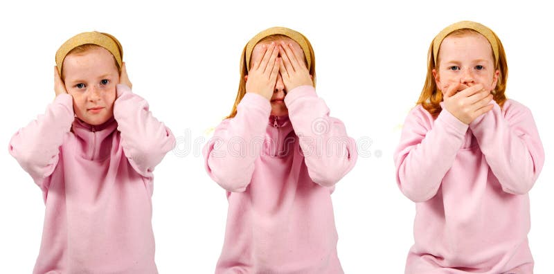 Hear no evil, see no evil, speak no evil