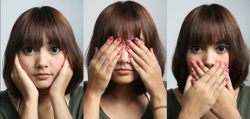 Hear no, see no, speak no