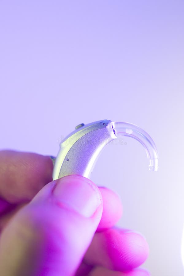 Hearing aid deafness stock image. Image of aids, help 234699777