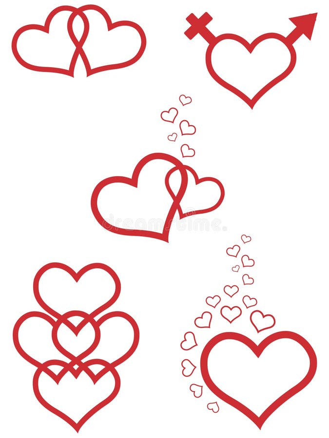 Heart stock illustration