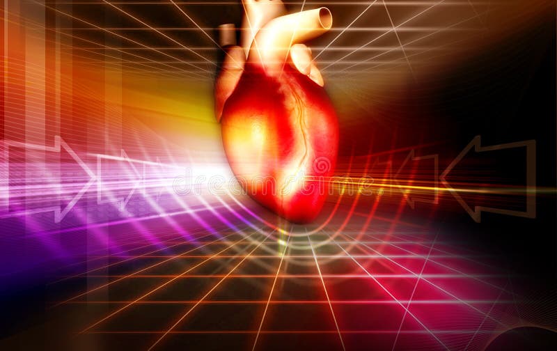 Heart stock illustration