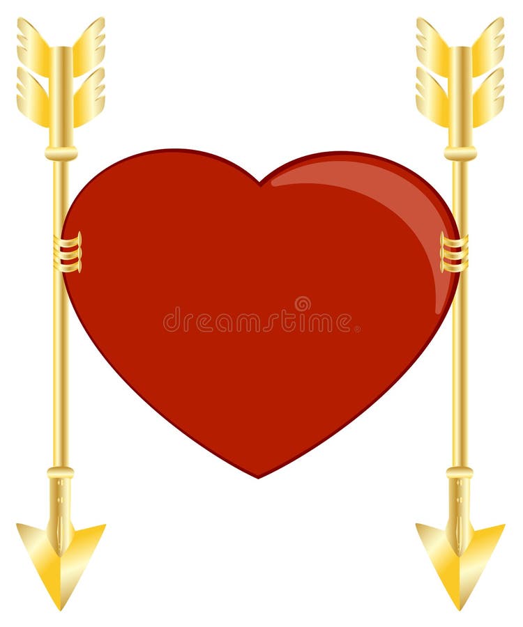Heart and arrows