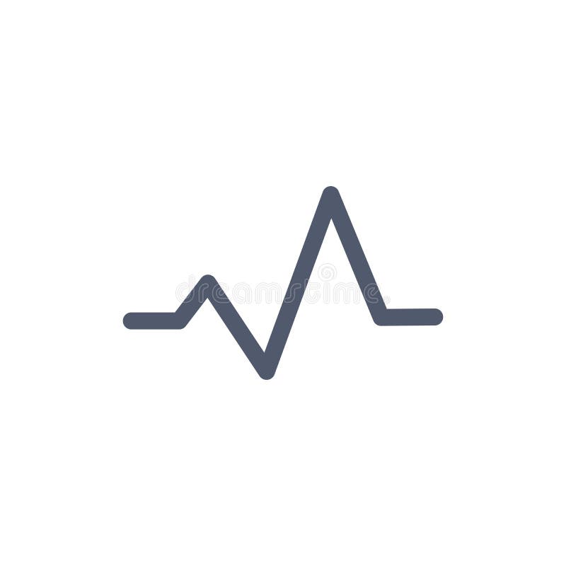 Heart beat monitor pulse line art vector icon for medical apps reports, presentations. Isolated illustration vector illustration Heart beat monitor pulse line art vector icon for medical apps reports, presentations. Isolated illustration vector illustration