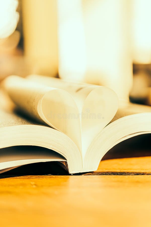 Heart book stock photo. Image of love, valentine, pages 50774022