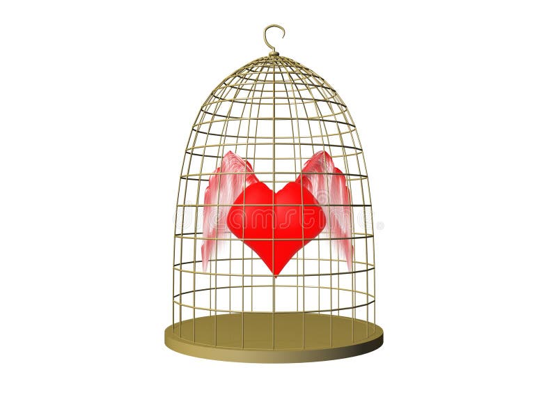 Heart in cage