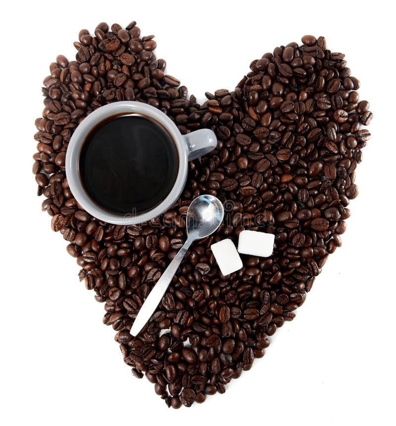 Heart of coffee