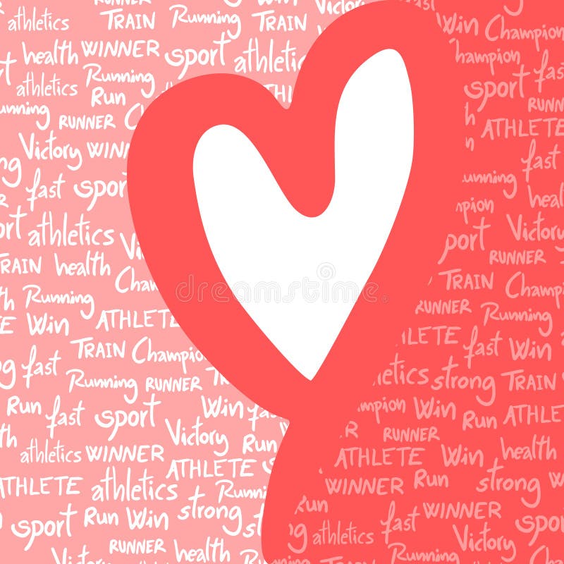 Heart cover stock vector. Illustration of mascot, concept 43720671