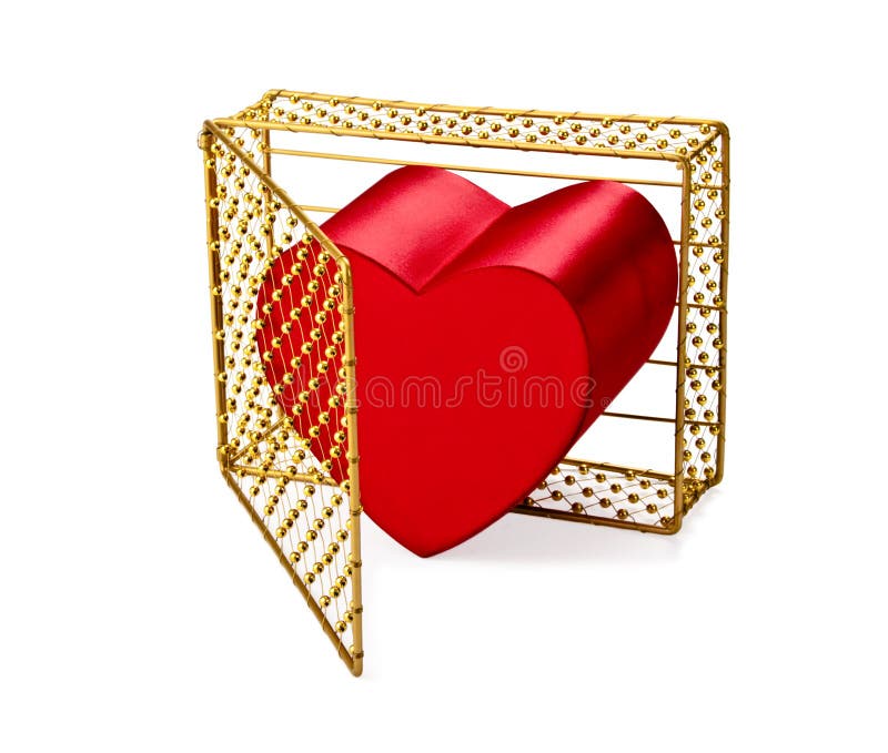 Heart Escaping Guilded Cage