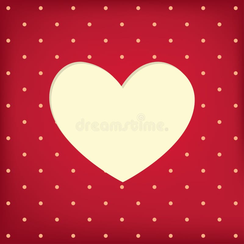 Heart frame royalty free illustration