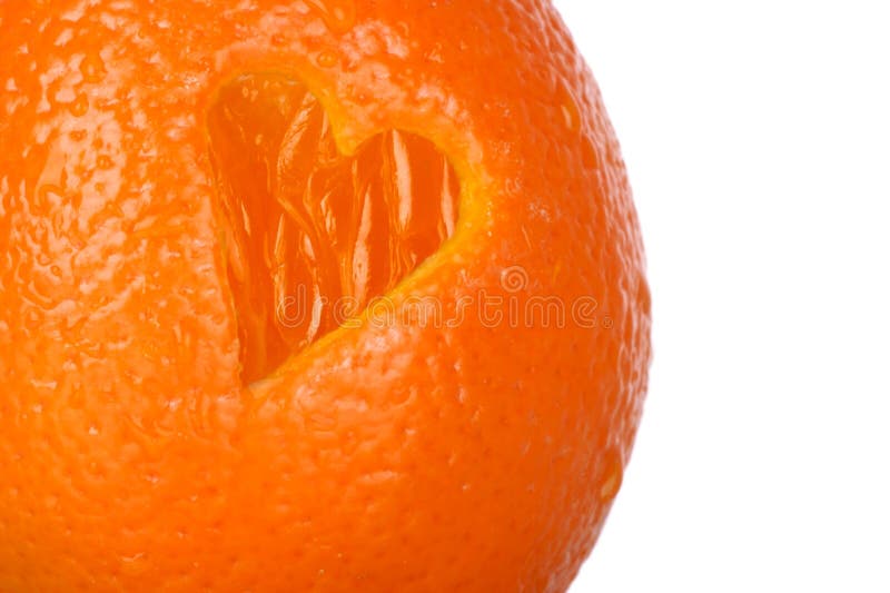 Heart healthy orange stock photo. Image of healthy, background 2068000