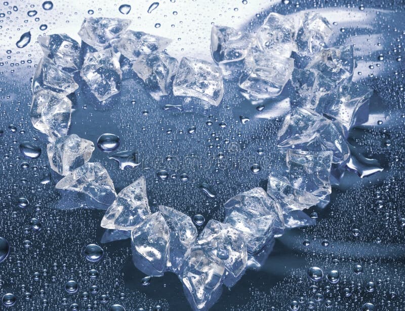 Heart from ice