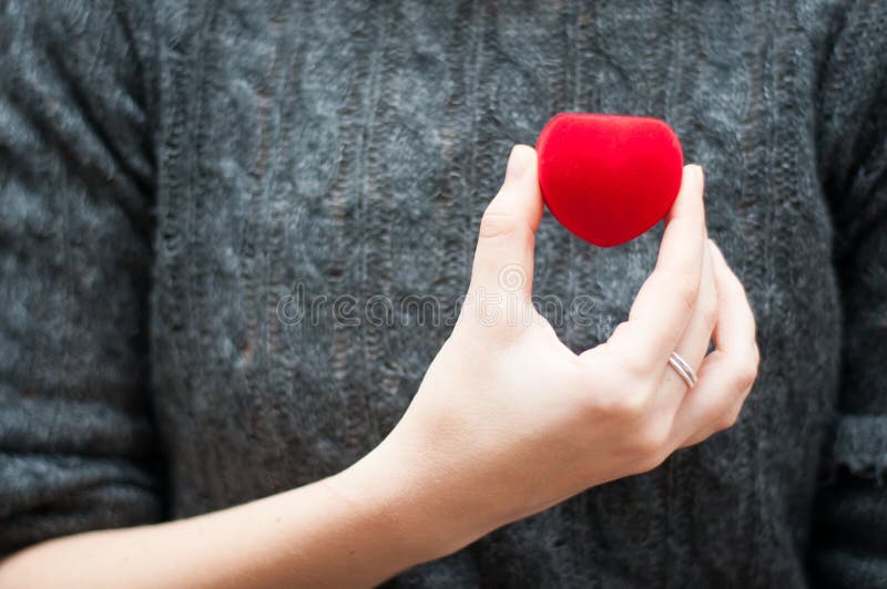 Heart jewelry box