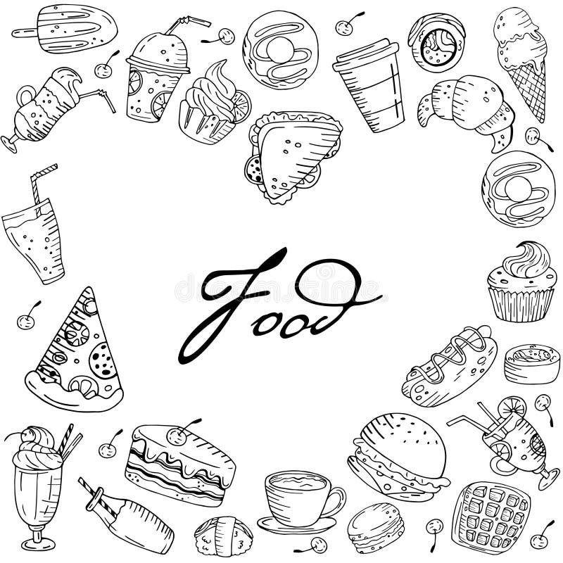 Heart made of elements. stock illustration