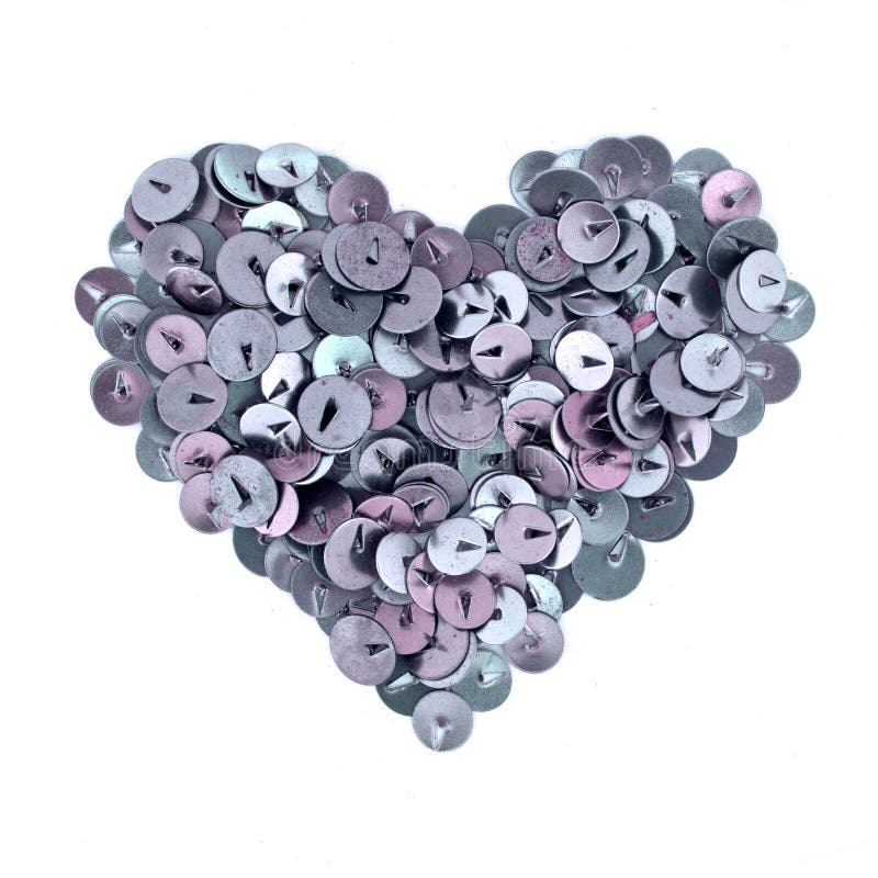 Heart made of needles stock image. Image of beauty, artwork 98660175