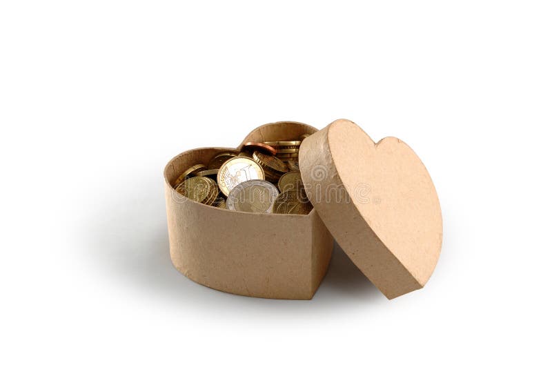 Heart money box