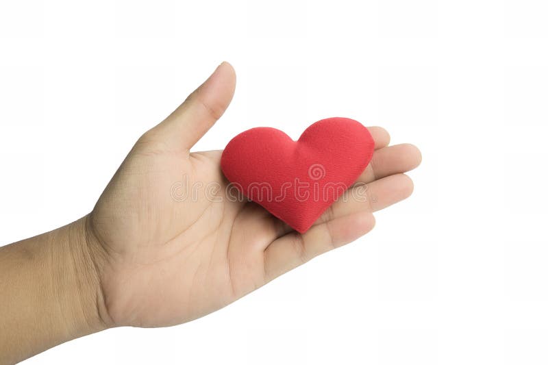 Heart Put on Hand Health Concept Stock Image Image of hold, medicine