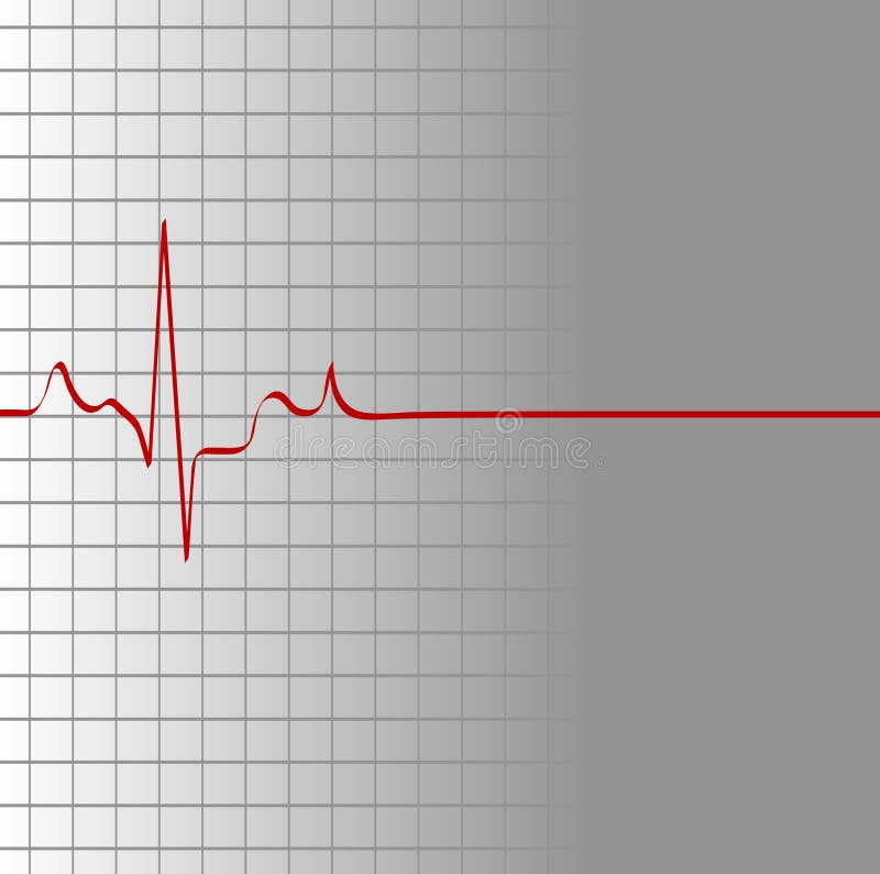 Death Heart Beat Stop Stock Illustrations – 44 Death Heart Beat