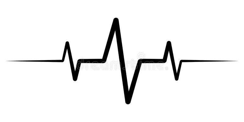 Heart Rate Pulse, Icon Medicine Logo, Vector Heartbeat Heart Rate ...