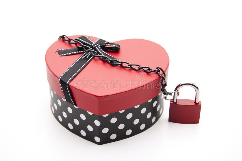 Heart with safety lock