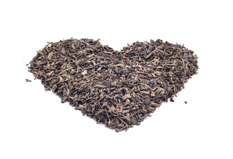 Heart shape black tea stock image. Image of heart, background 78696789