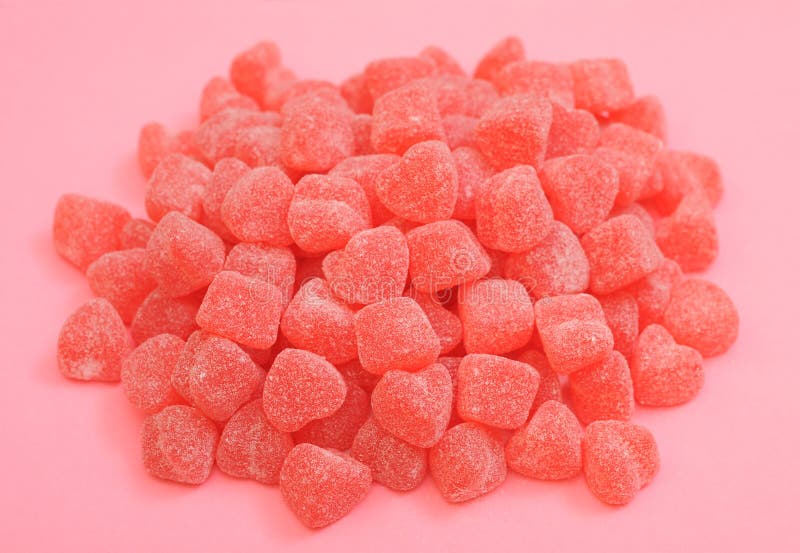 Heart shape gummy candies stock image. Image of holiday 28910539