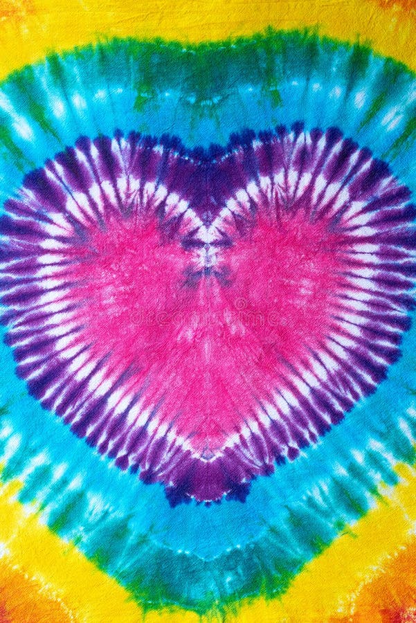 tie dye heart images