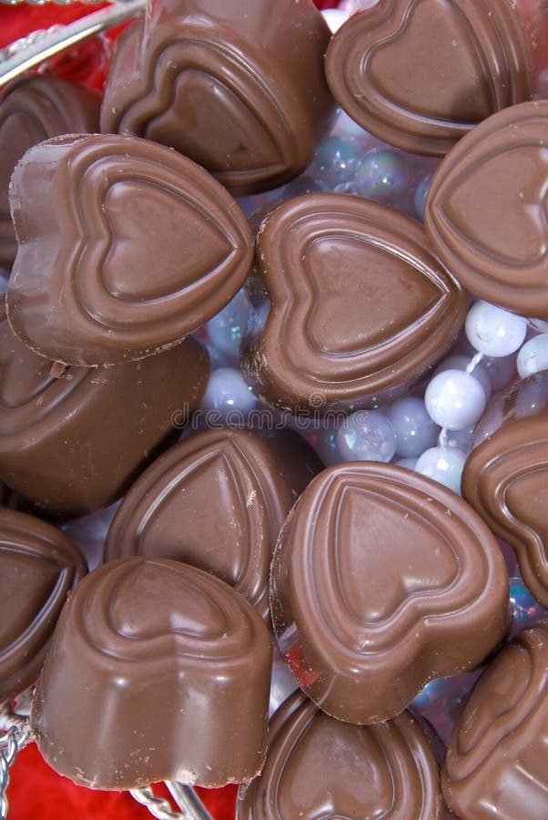 Heart Shaped Chocolate Candy Stock Image Image of holiday, romance