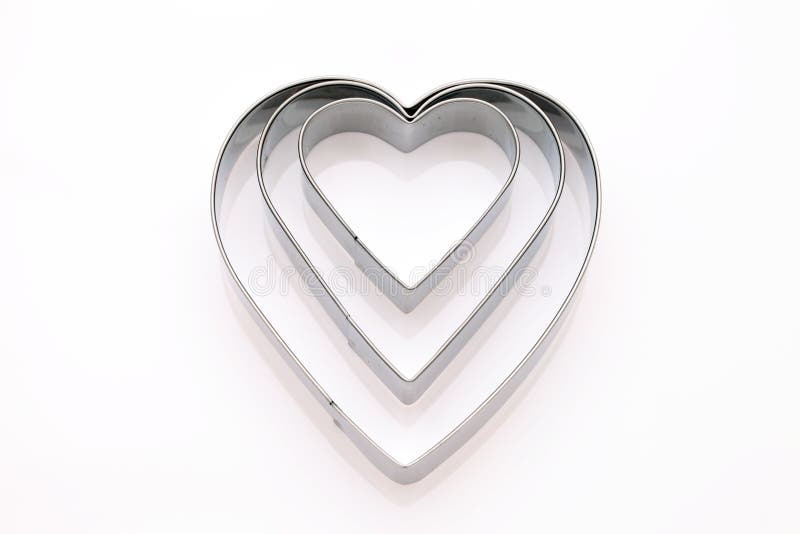 Heart shaped cookie cutter