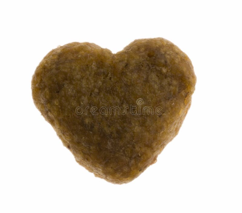 Heart Shaped Dog Food Stock Photos Image 13300973
